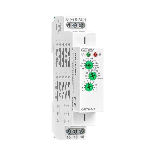 10A MultifunctionTimer Relay 10 Funcitons Time Delay AC/DC24V-240V Grt6-m1