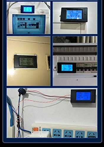 Digital Multimeter PZEM-061 LCD Display Digital Current AC 80-260V 100A