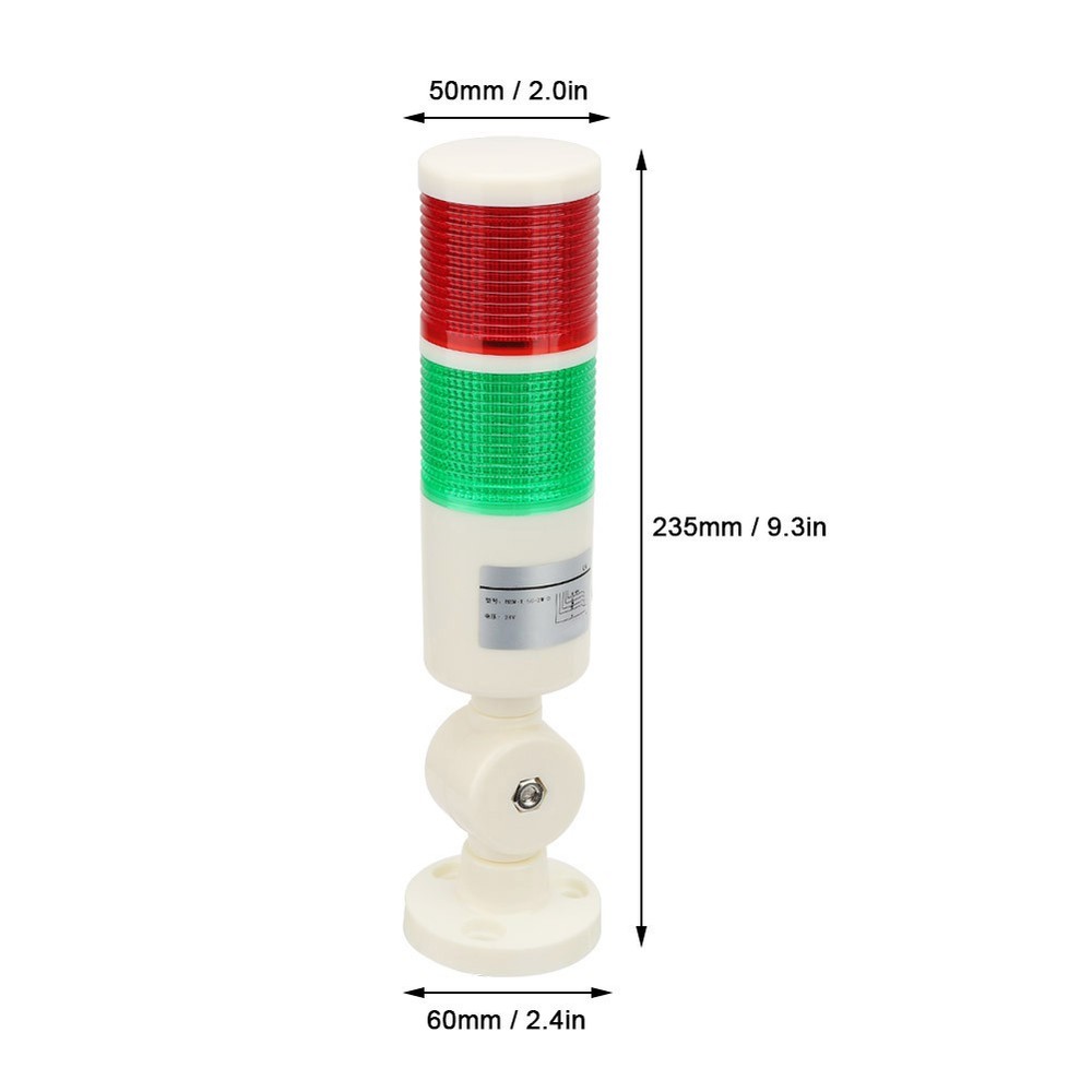 Industrial Light Column Red /Green CNC Machine Warning LED Indicator