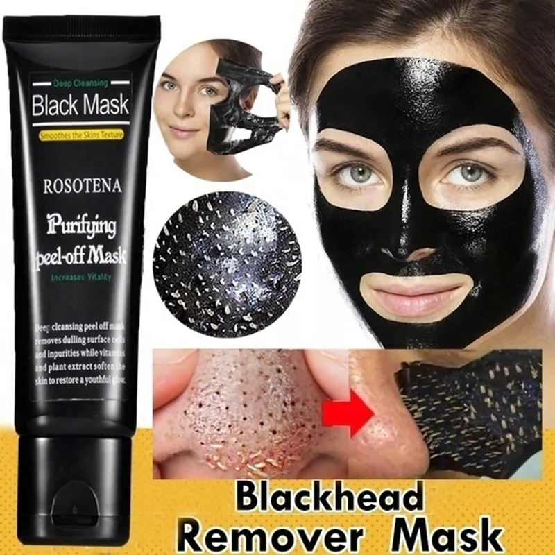 Purifying Acne Peel-off Mask ​Facial Cleansing Blackhead Remover Charcoal Mask