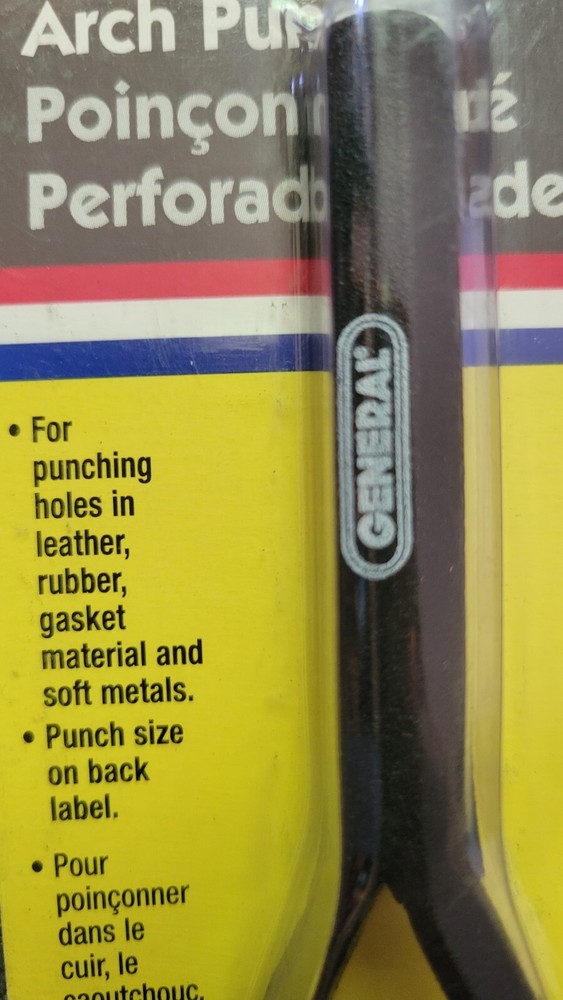 General Tools 1271E 1/2" Arch Punch