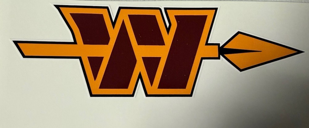 Washington Commanders Alternate Logo Regular Vinyl Decal