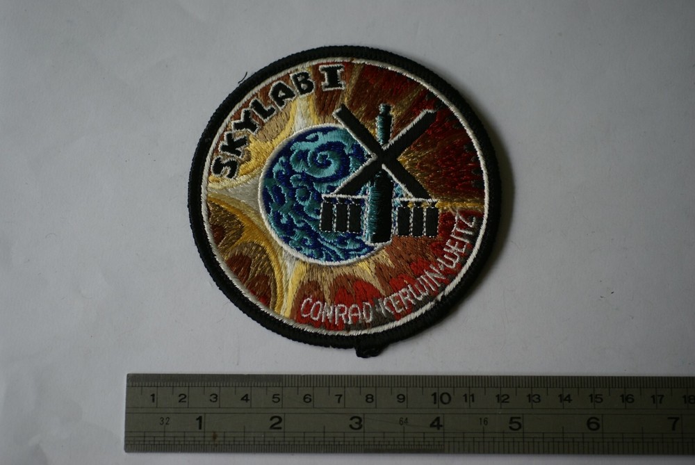 NASA Skylab 1 crew patch, Conrad Kerwin Weitz