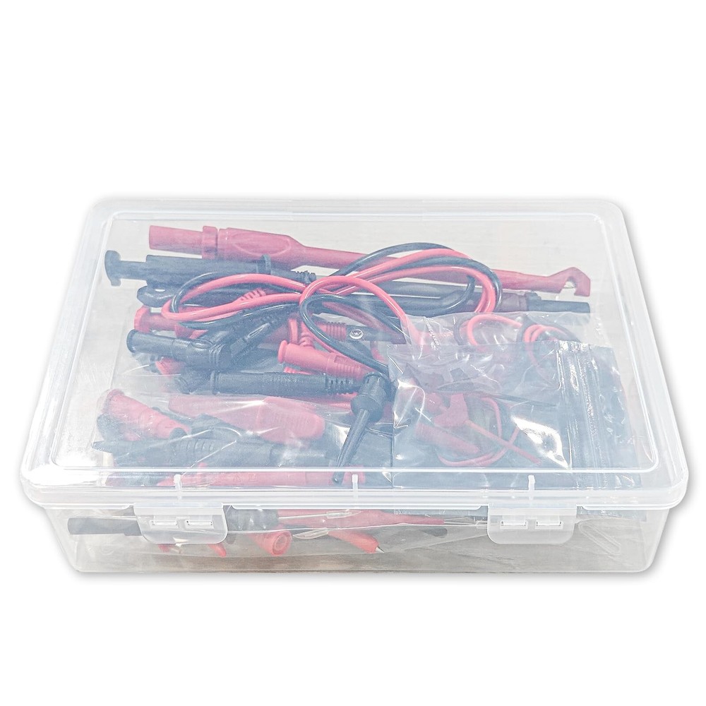 Goupchn Silicone Multimeter Test Leads Kit 33PCS with Replaceable Wire Pierci...