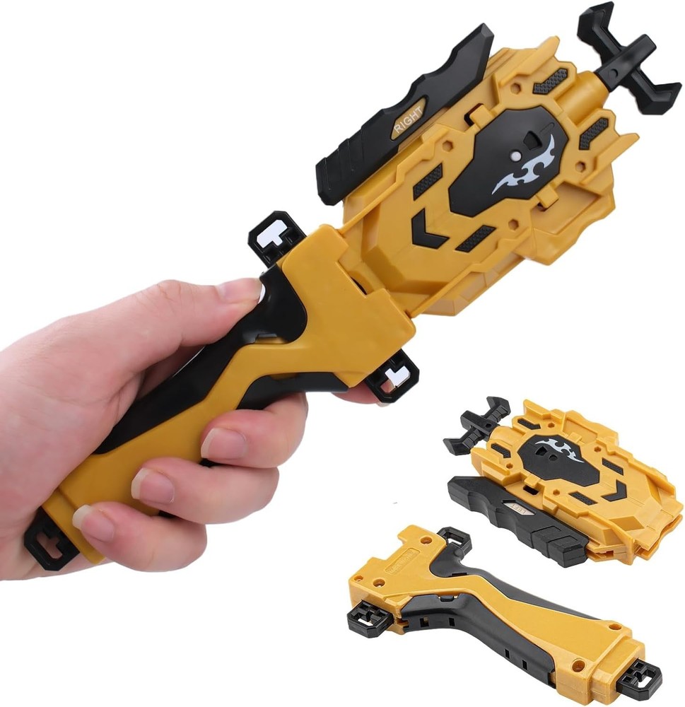 2 Pack String Launchers and Grips, Battling Burst Launcher, Left/Right Spin, ...