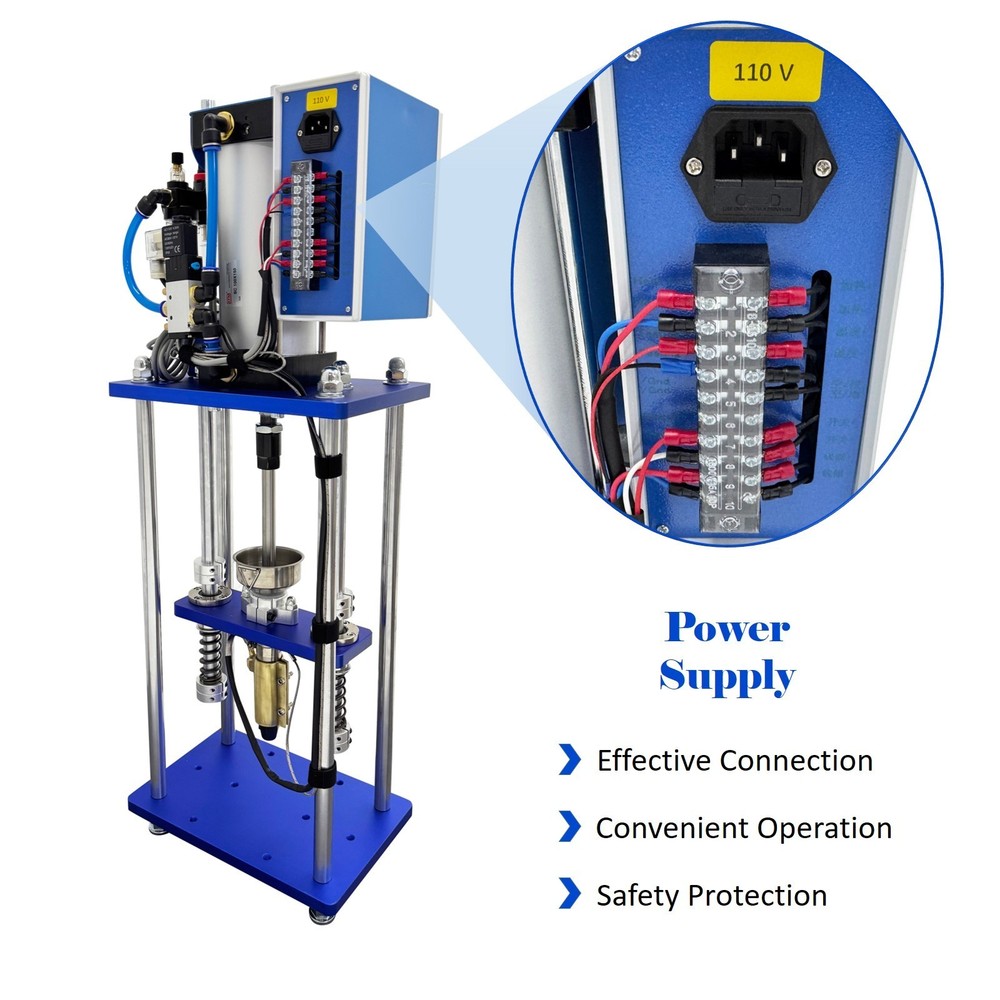 Vertical Pneumatic Injection Molding Machine Laboratory Sample Forming Machine