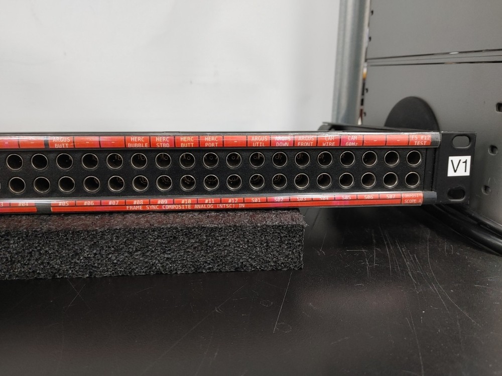 ADC Pro Patch PP1232-MVJ-BK High Definition 2x32 Patch Panel Patchbay