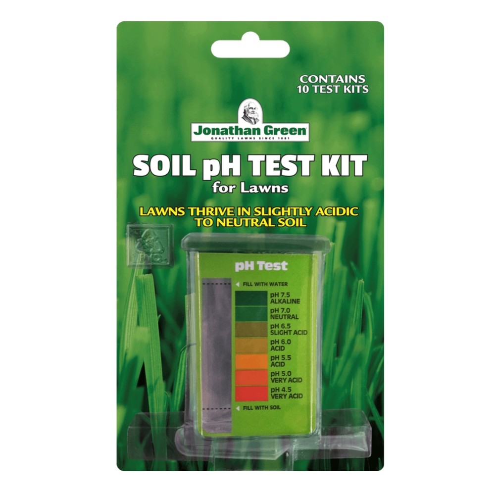 Jonathan Green Soil pH Test Kit, 10 Tests Per Each Kit, (Pack of 2)