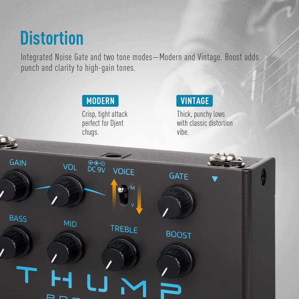 Sonicake Thump High-Gain Distortion Pedal