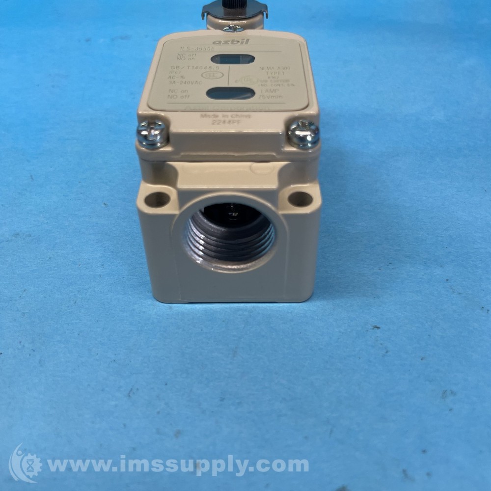 Azbil 1LS-J550E Limit Switch FNFP