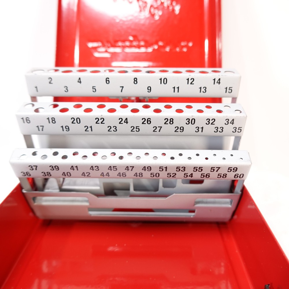 Snap On 60pc Drill Bit Case #B160B Case Only