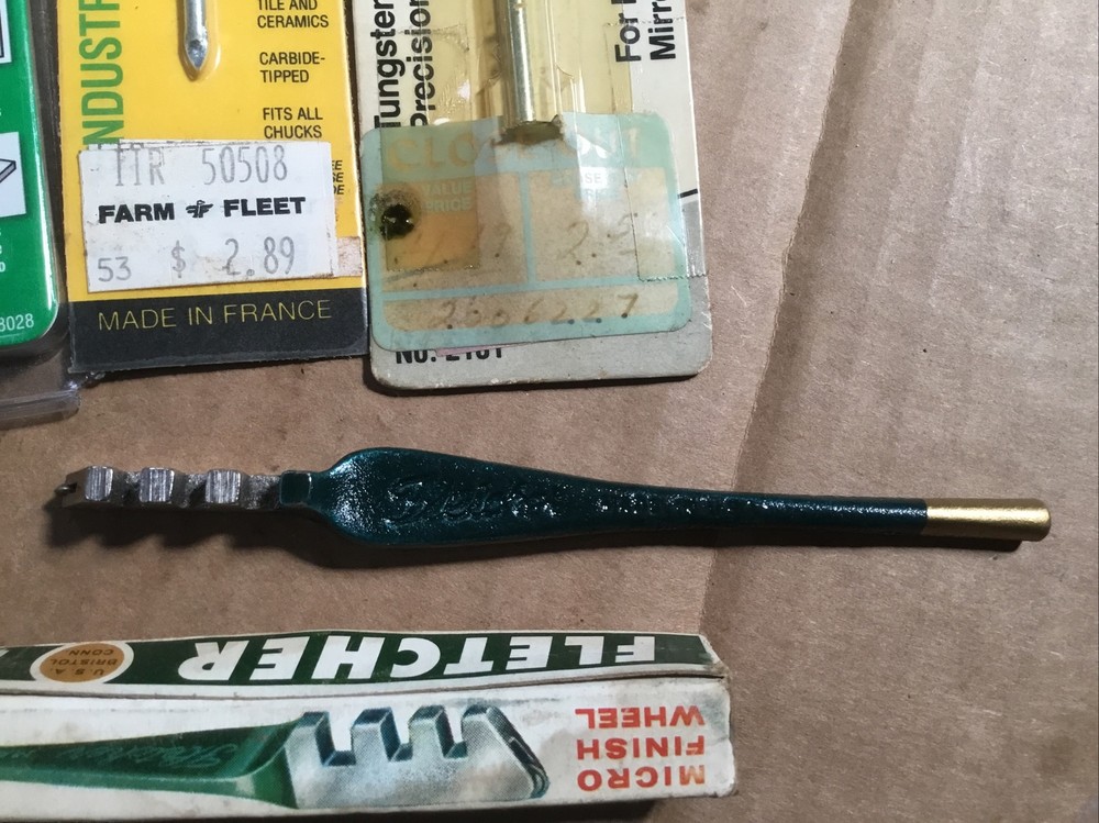 Glass Cutter and Drills