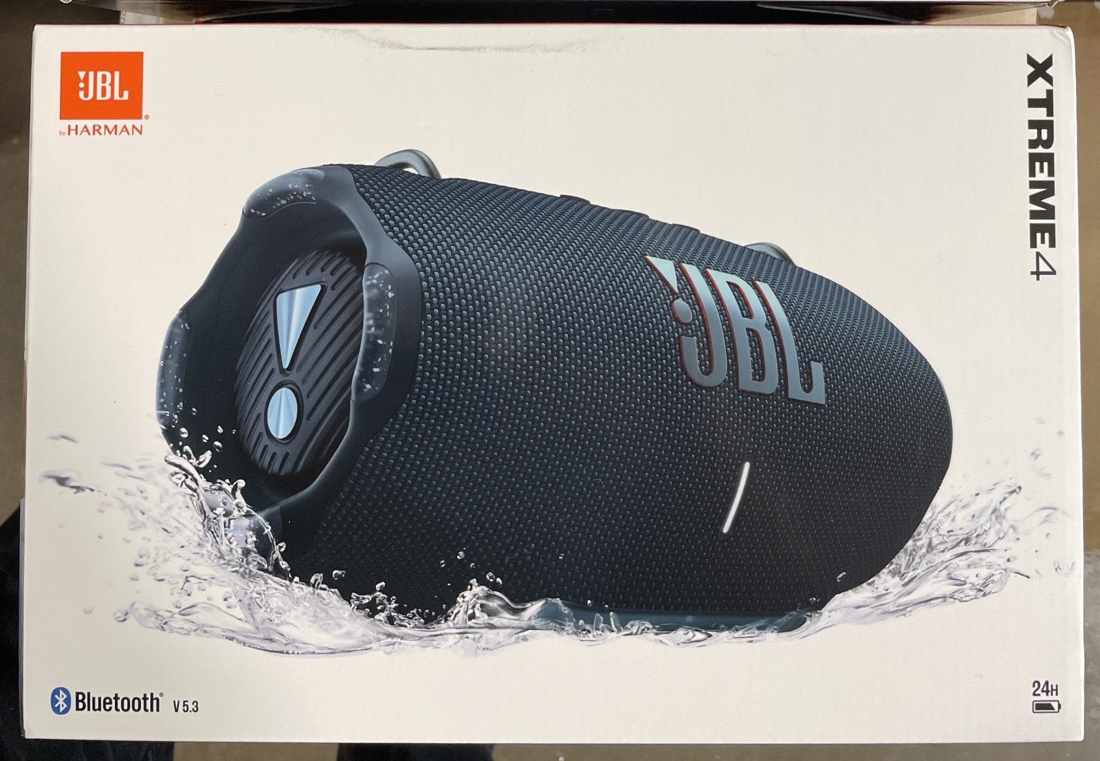 JBL Xtreme 4 Portable Bluetooth Speaker - Blue - JBLXTREME4BLUAM