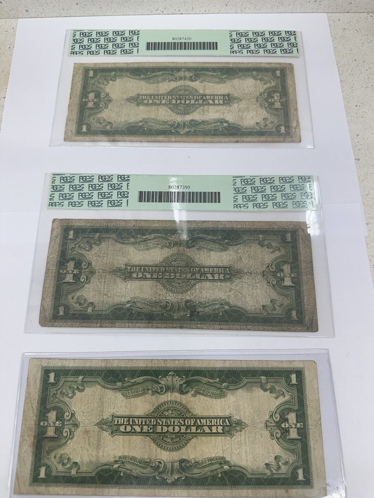 3-1923 $1 One Dollar Silver Large Size Note Certificate