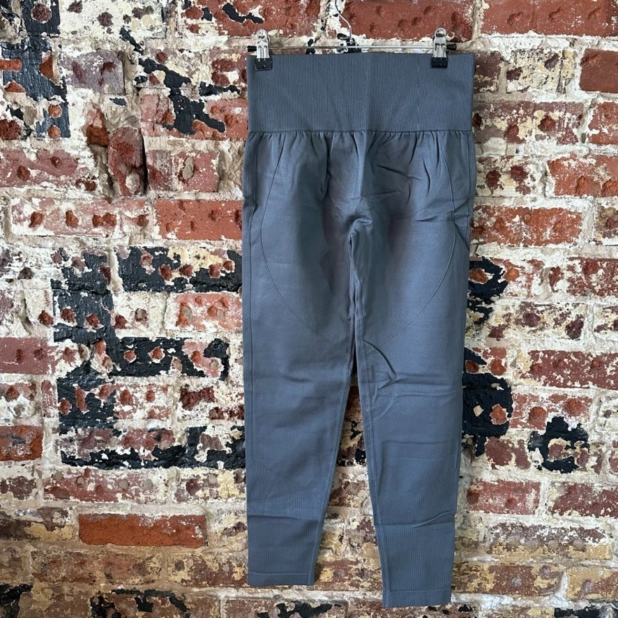 Halara Butt Lift Leggings Womens Large 7/8 Gray Length High Waist Tummy Control