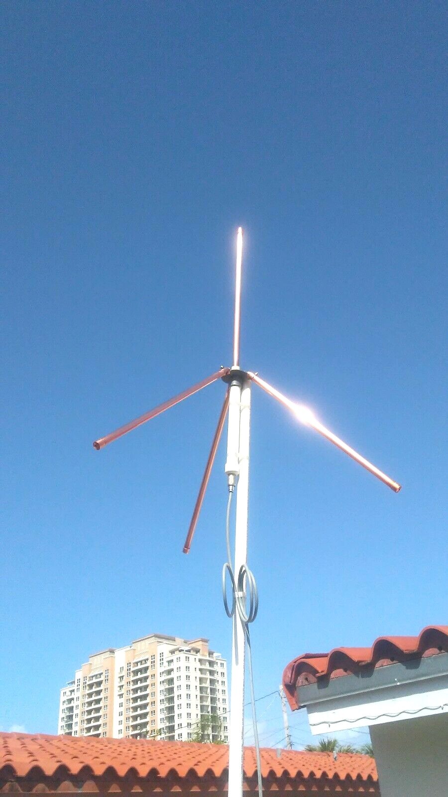 Vertical Ground Plane Antenna for the 2 Meter Band, New