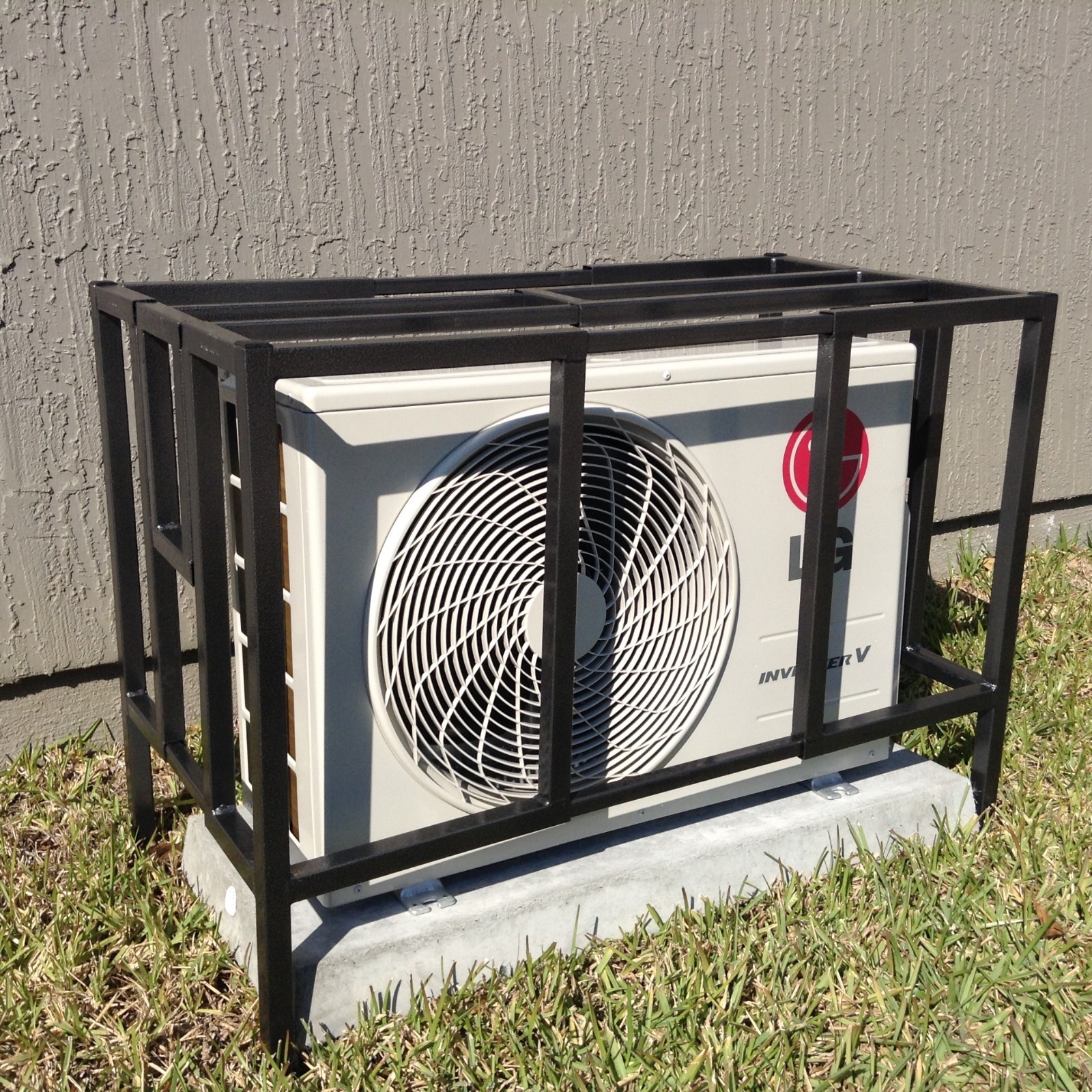 Adjustable Mini Split Security Cage - Since 2003