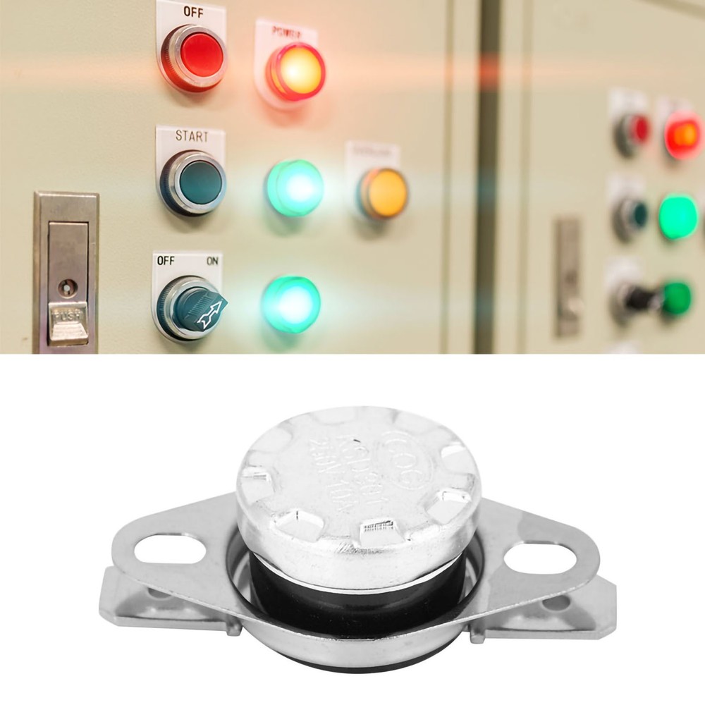 5 Pcs KSD301 Switch Temperature Control Thermostat Thermal Switch 250V10A