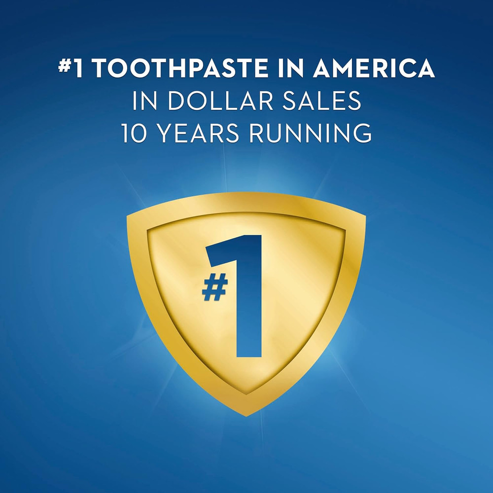 Crest Tartar Protection & Anticavity Toothpaste with Fluoride, Regular Paste,2.4