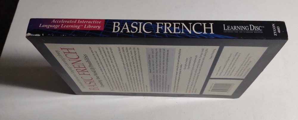 ZYGON Learning Disc Library 3D Mind Sync InnerMind Programing Disc-BASIC FRENCH.