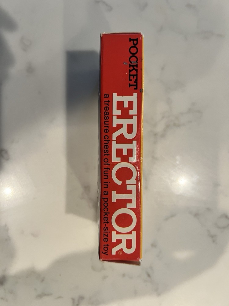 Vintage 1973 Gilbert Pocket Erector Set Model Number 33100