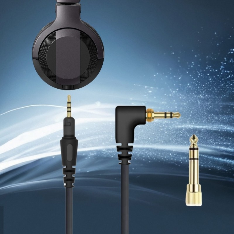 Flexible DJ Headphone Wire For X7 X7S7 Recording Studio Application