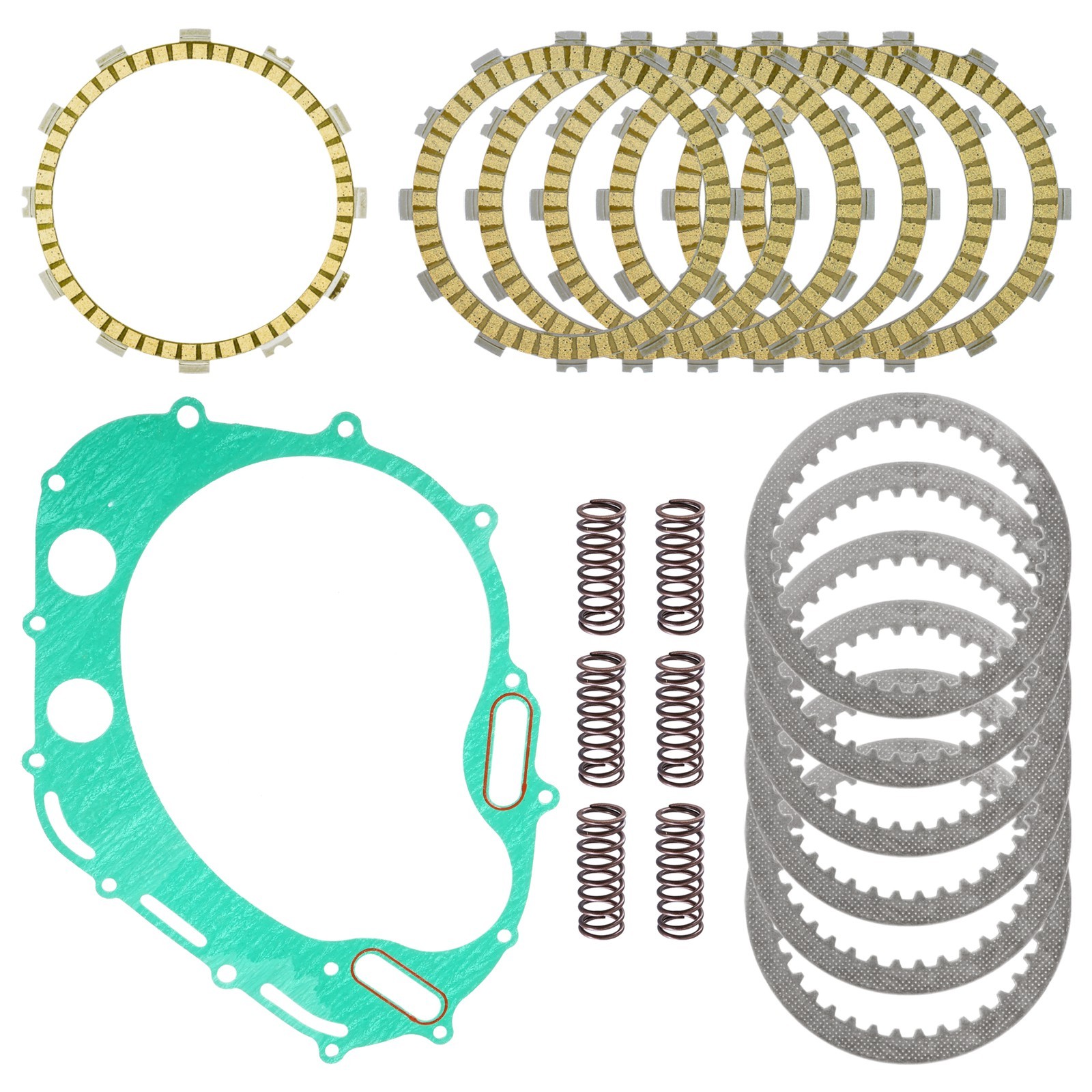 Clutch Friction Plates Kit for Suzuki SV650 SV650A SV650S SV650SA 2003-2023