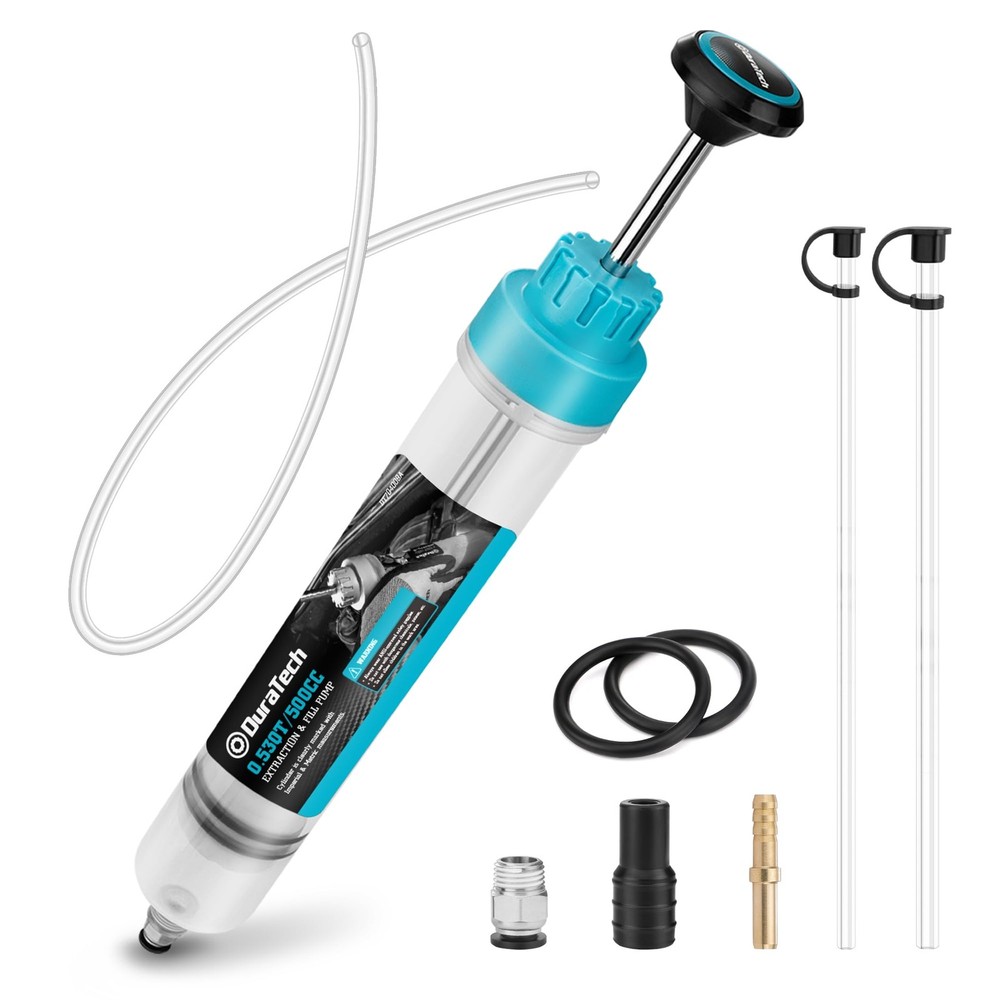 DURATECH 500CC Fluid Extractor, Oil Extractor with Long Hose and