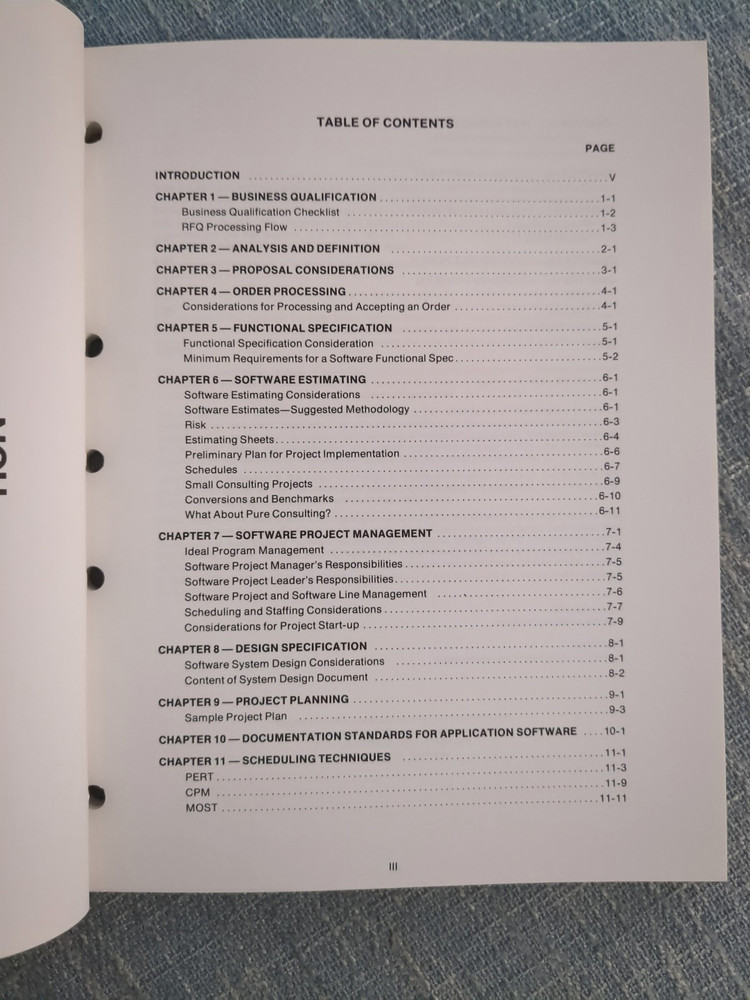 Vintage Digital Equipment Corp DEC Software Project Handbook 1978