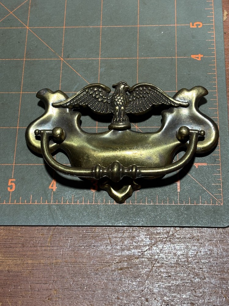 Vintage Brass Eagle Drawer Pull BPC 2008