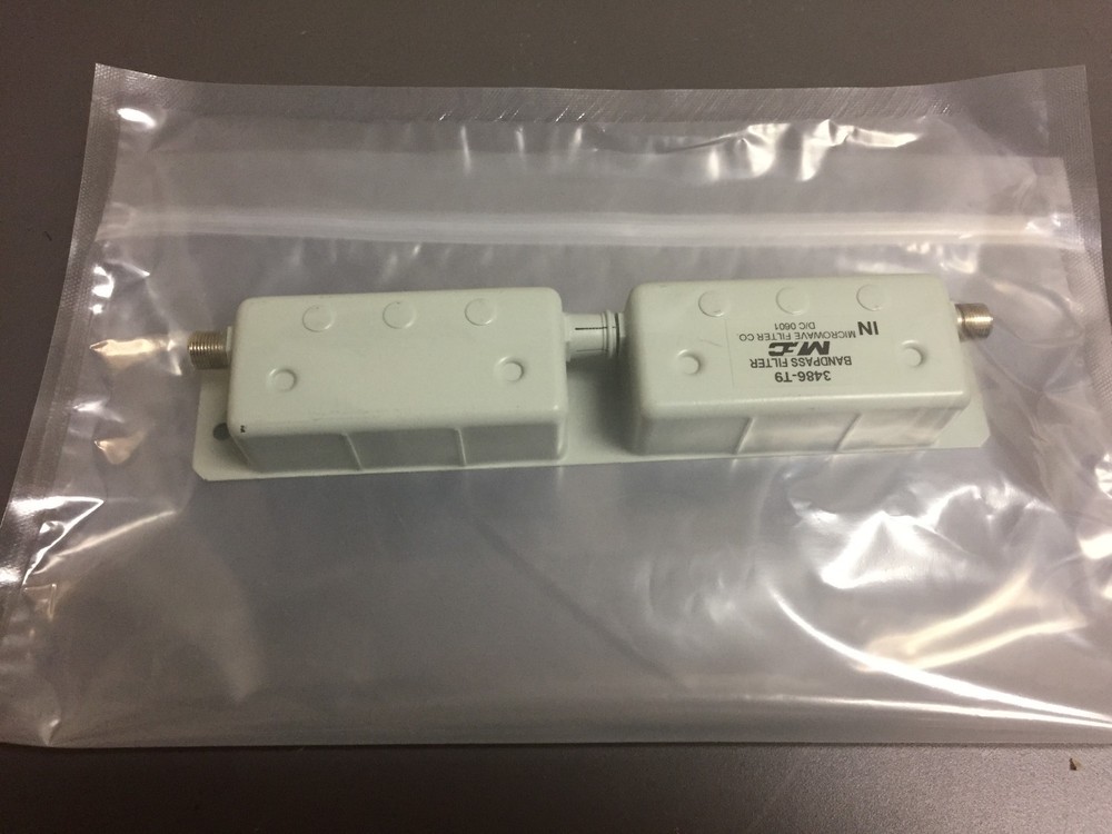 Microwave Filter Company 3486-T9, Bandpass Filter
