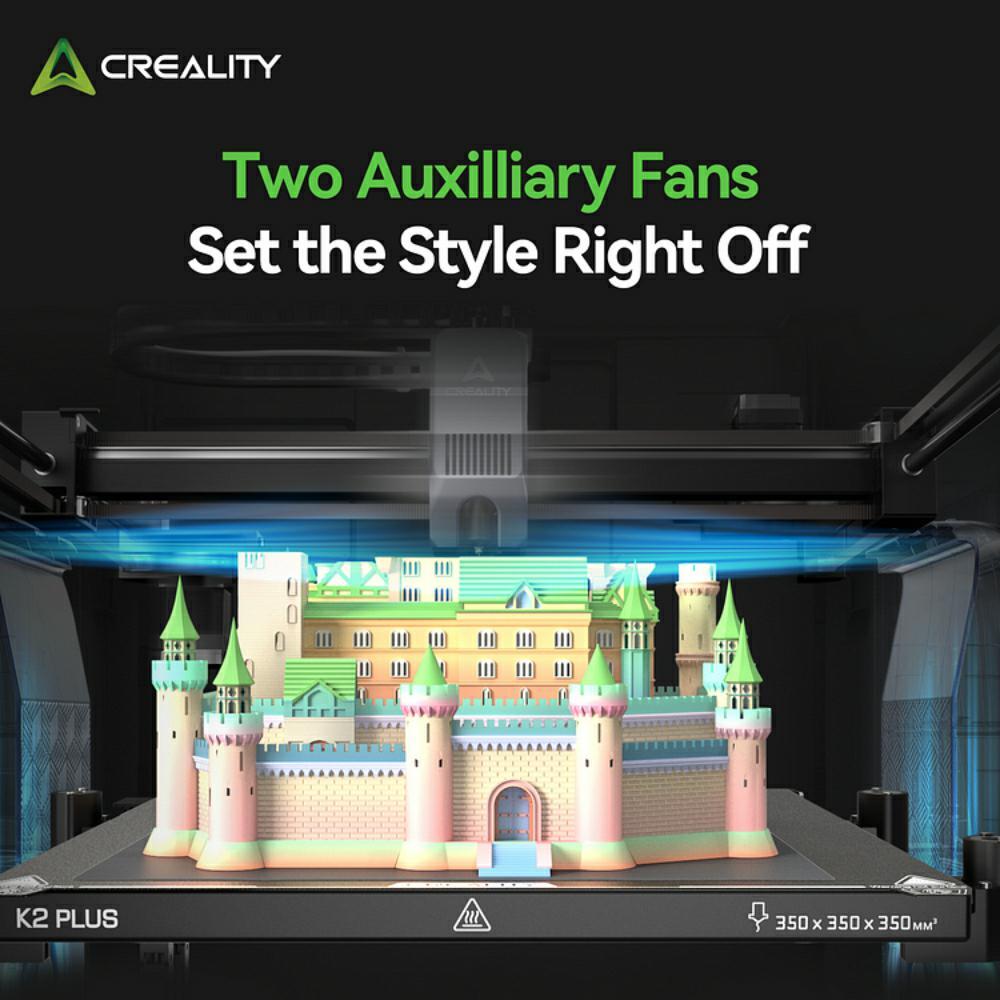 Creality K2 Plus Combo 3D Printer With CR-Scan Raptor PRO 3D Scanner