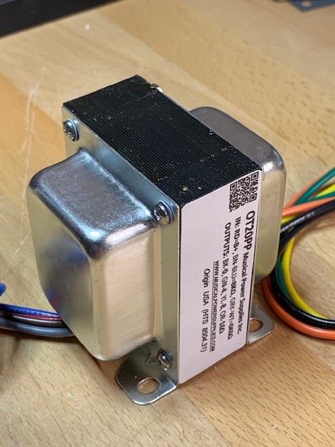 OT20PP- VC87 Output transformer 25VA & 8K/6K6 to 4/8/16 ohm