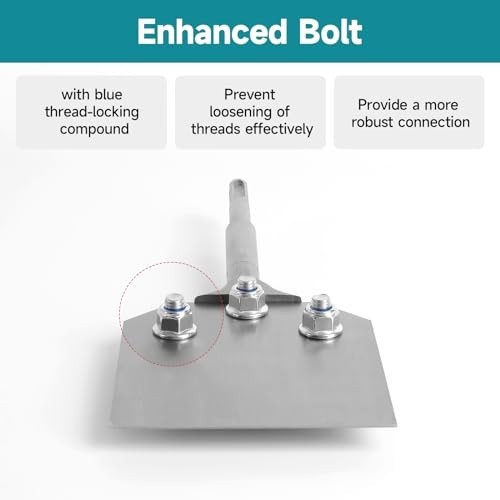 4" SDS-Plus Floor Scraper Chisel - Alloy Steel Bit for Tile & Thin-set Removal