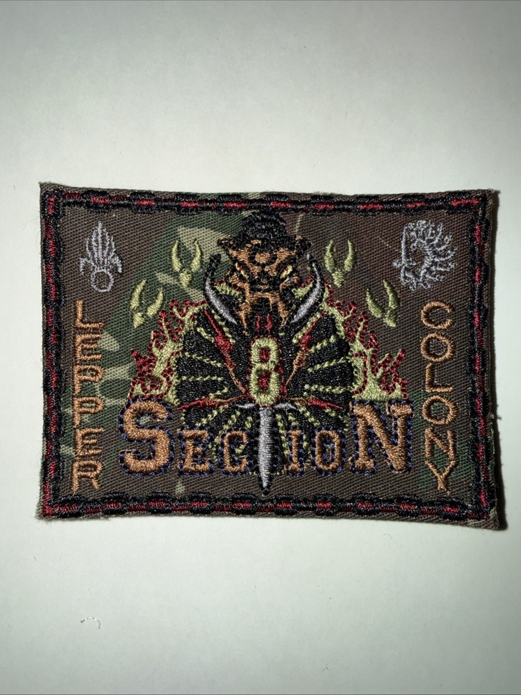 French Foreign Legion LEPPER COLONY 8 Section Commando Afgan War Patch