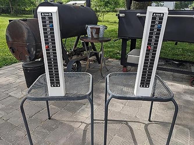 YOUXIFUN Cornhole Scoreboard with Magnetic, 2 Score Keppers Keep Track of