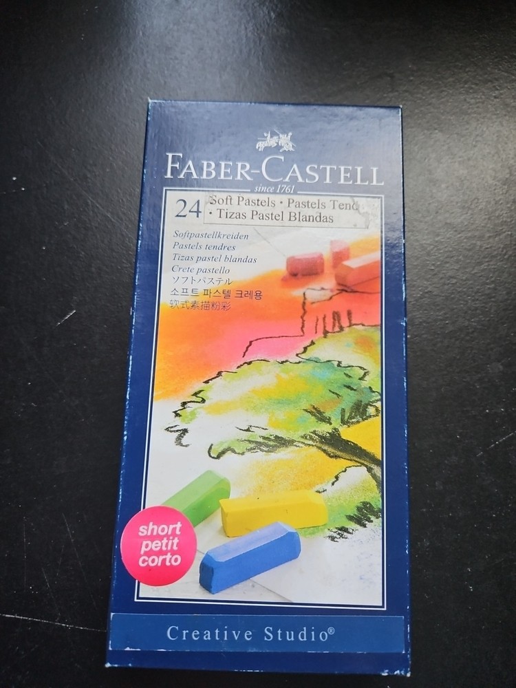 Faber-Castel Creative Studio Soft Pastels, 24 Count