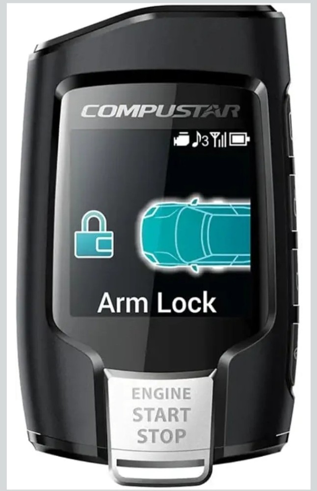 Compustar CS2WQ900-AS 2-Way LCD 3000-FT Max Range Remote Start + Security System