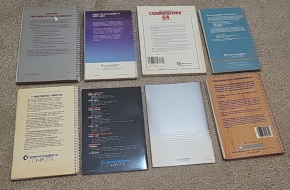 Commodore 64 - Collection of Programming books & Programs