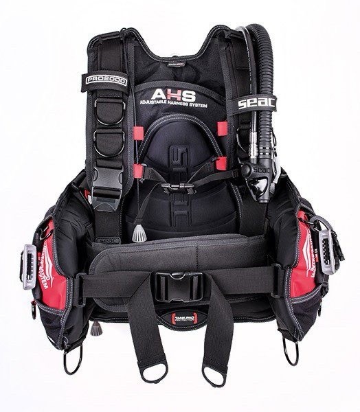 Seac Pro 2000 BCD Small Scuba Diving Buoyancy Compensator Jacket