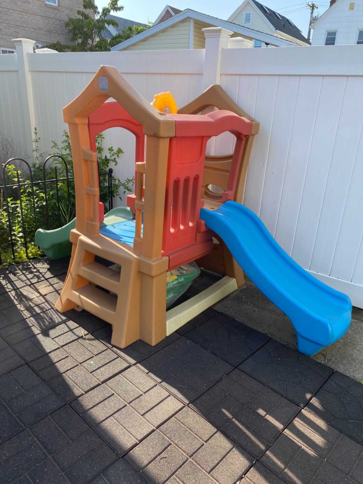 Vintage Step 2 Play Up Double Slide Playhouse Toddlers Inc Allen/Hex Head Wrench