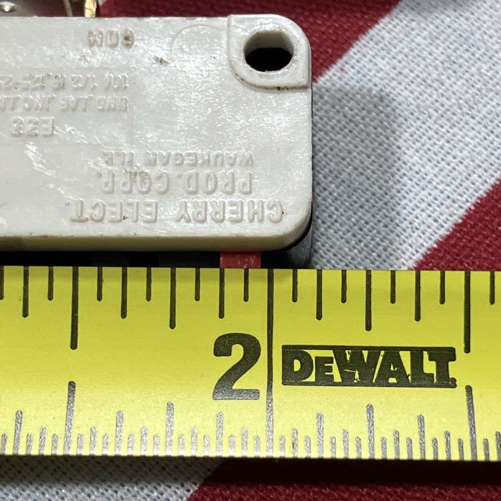 Dixie-Narco Cherry Elect. E33 Micro Switch Set W/Spring & Parts USA! Fast Ship!