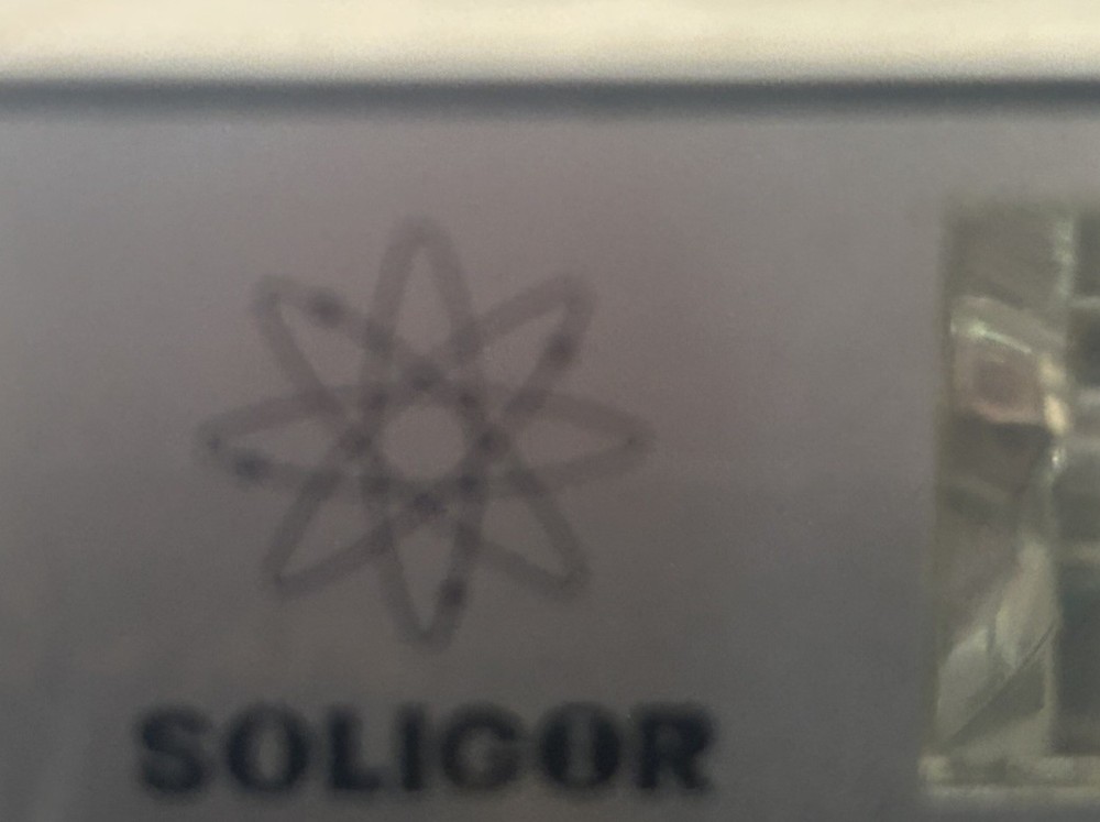 SOLIGOR Electronic Flash Unit MK-4 AC Terminal/Cable Reflector Open Flash Button