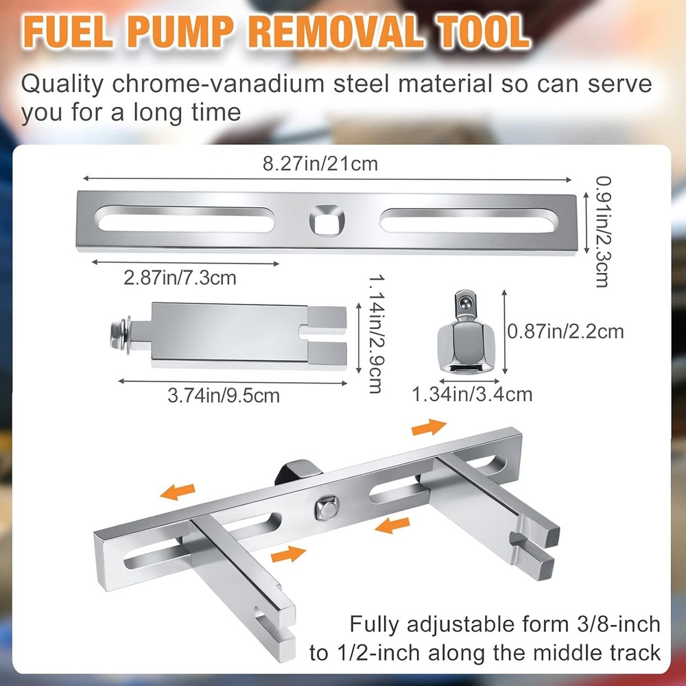 Fuel Pump Lock Ring Adjustable Tools Lock Ring Spanner Fuel Pump Module