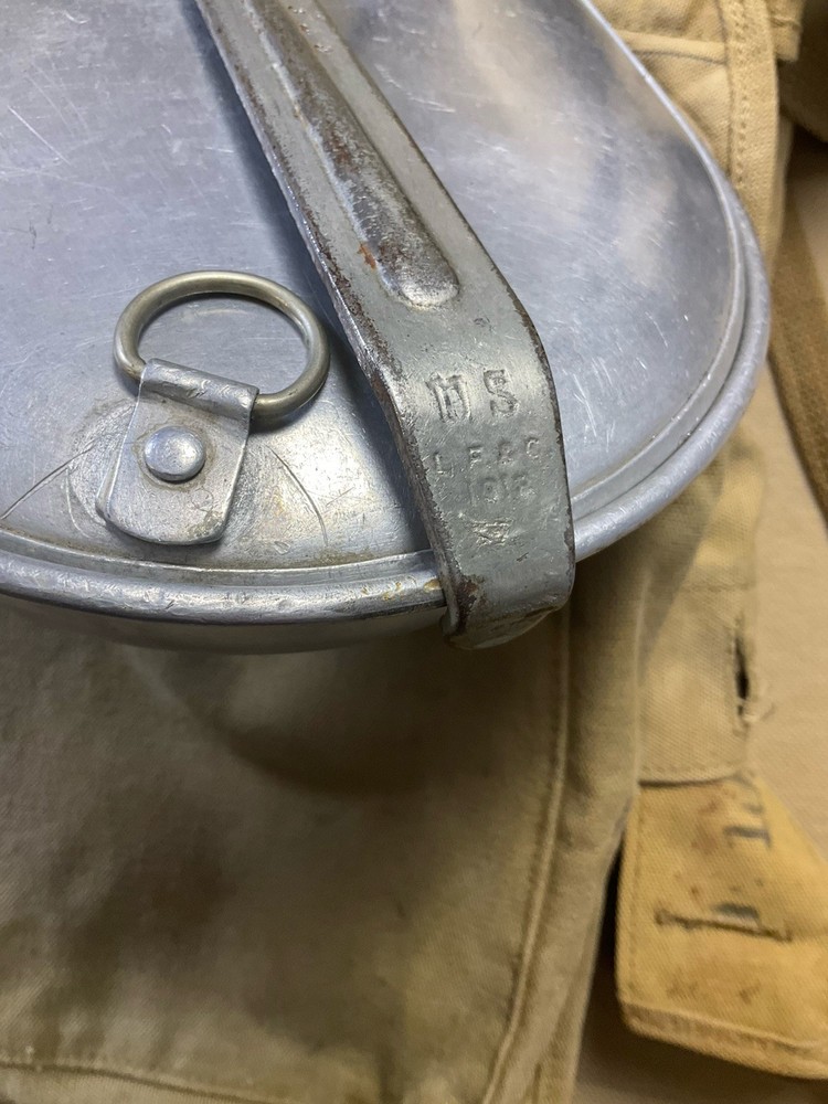 WWI GI Belt With Accessories
