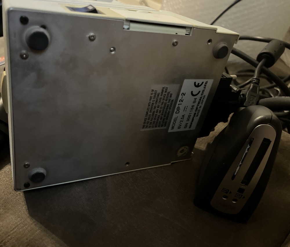 Olympus DP12 Microscope CCD Camera Head MP Controller and Cable DP-12