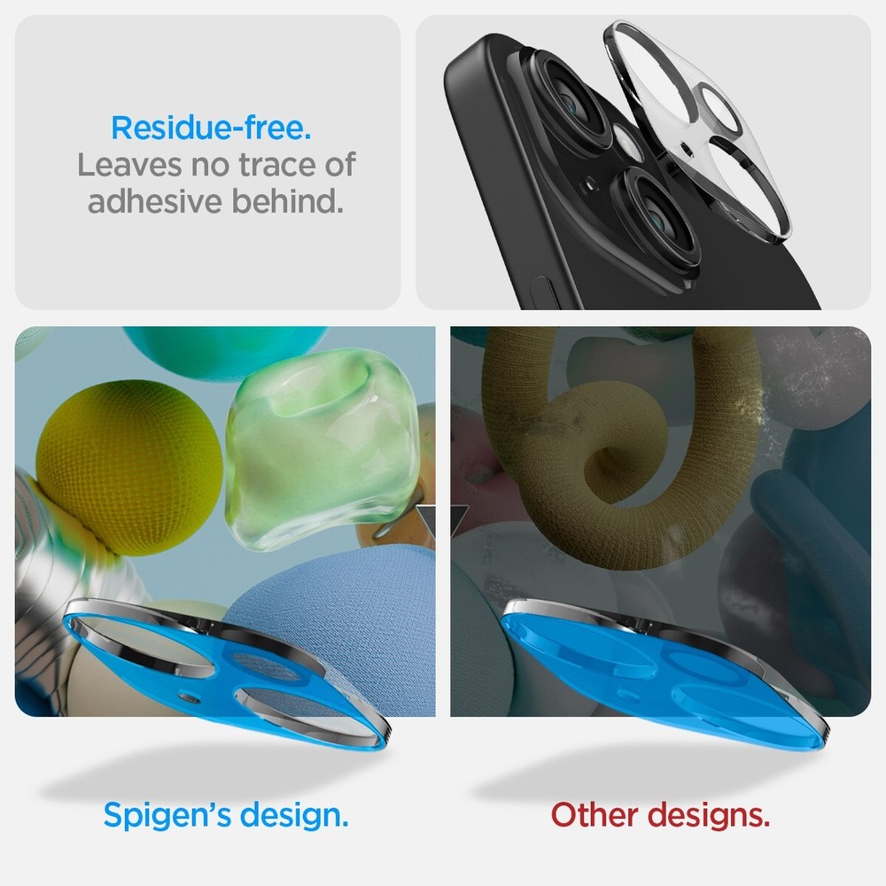 For iPhone 15 / 15 Plus / 14 / 14 Plus | Spigen Optik Lens Protector