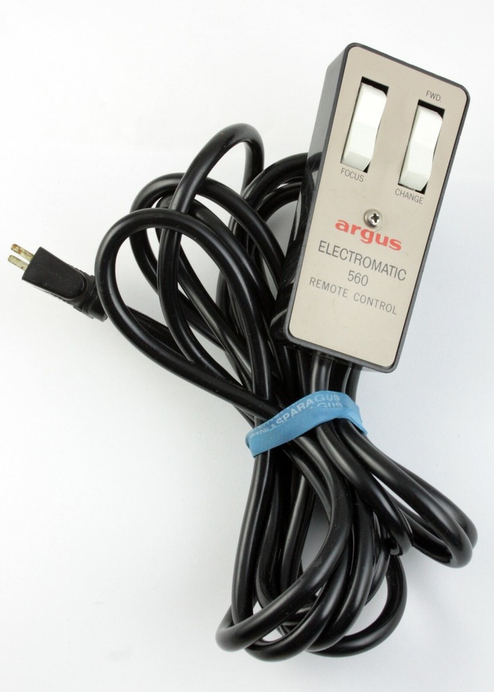 Argus - Electromatic 560 Slide Projector Remote Control - Vintage