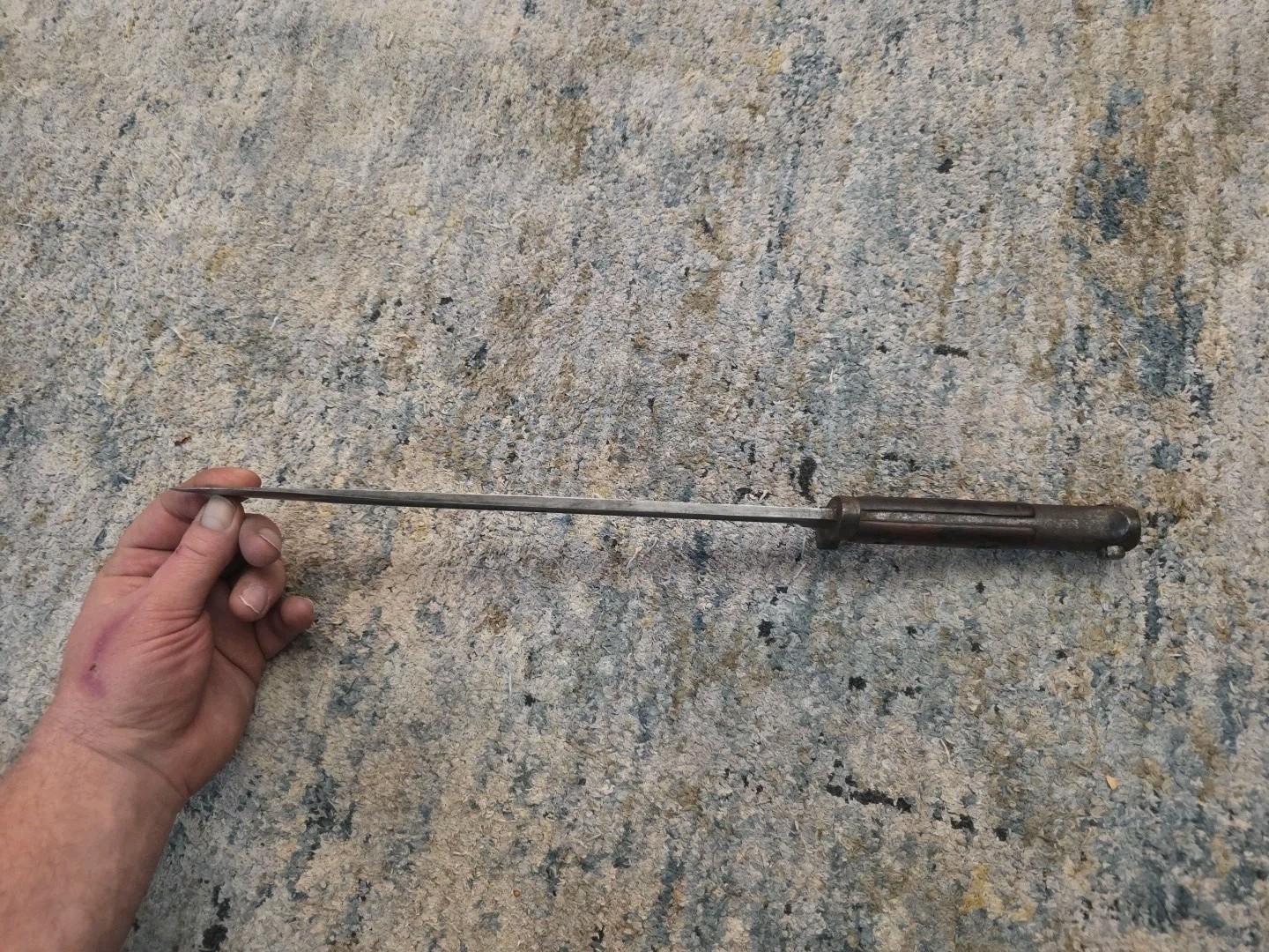 CSZ- H Bayonet & Matching Scabbard Original WWII