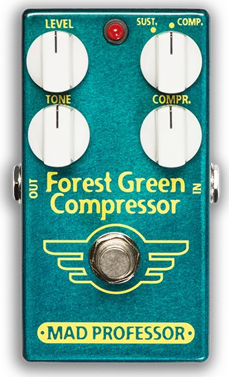 Mad Professor Forest Green Compressor Guitar Effects Pedal